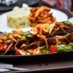 Alexandrian Fish with Caramelized Onion Rice