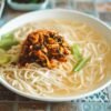 Algerian Hand-Pulled Flat Noodles with Spiced Chicken and Chickpeas