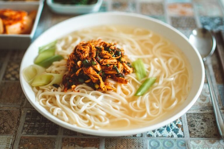 Algerian Hand-Pulled Flat Noodles with Spiced Chicken and Chickpeas