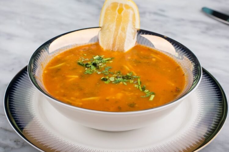 Algerian Lamb and Frik Soup