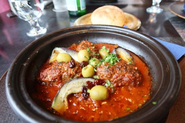 Algerian Olive Chicken Tagine