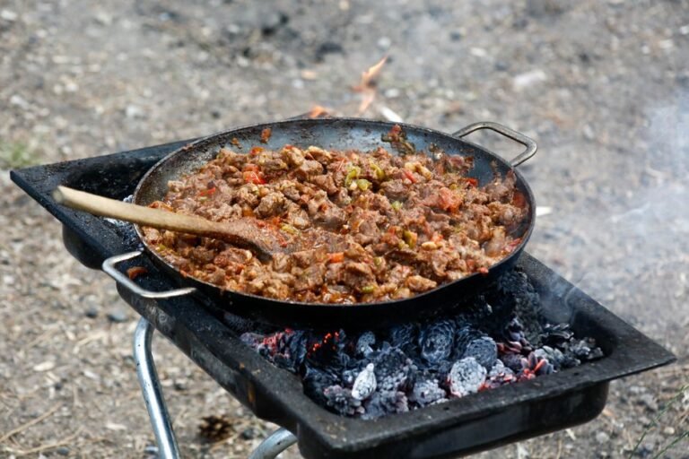 Algerian Torn Semolina Crepe and Lamb Stew