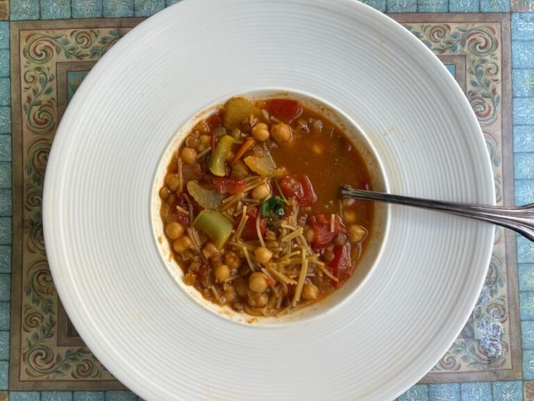 Algerian White Lamb and Chickpea Soup