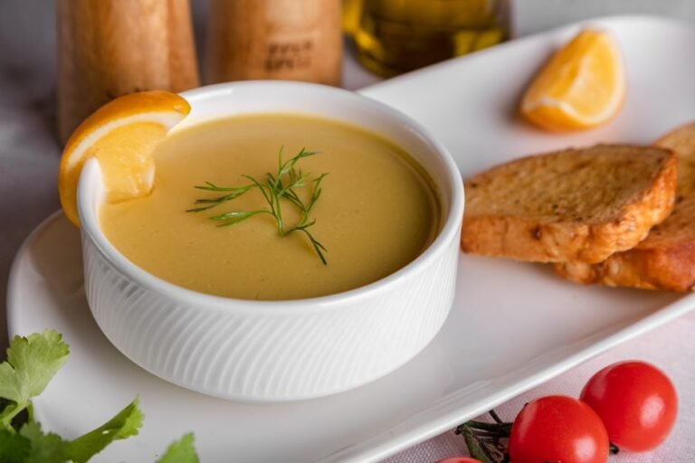 Avgolemono Chicken Lemon Soup