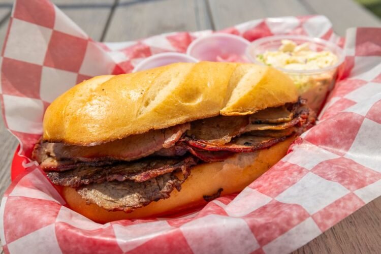 BBQ Beef Brisket Sandwich