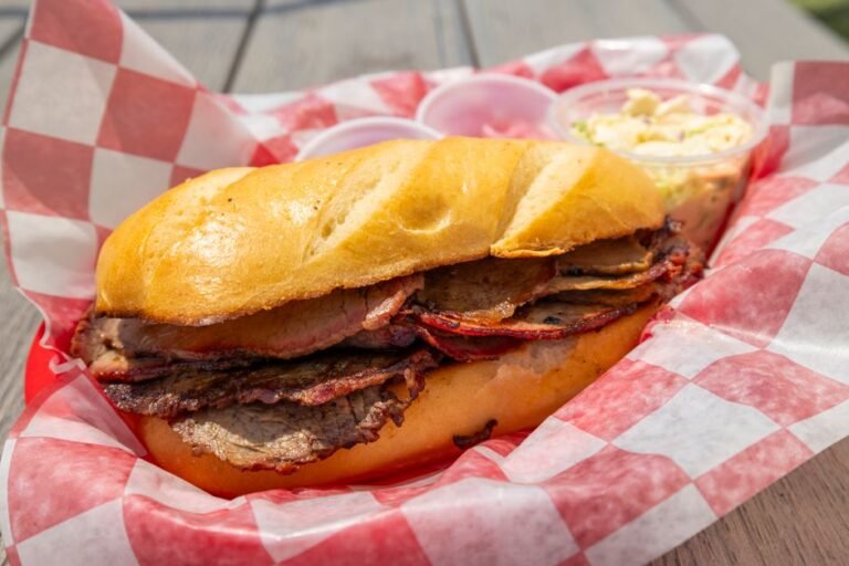 BBQ Beef Brisket Sandwich