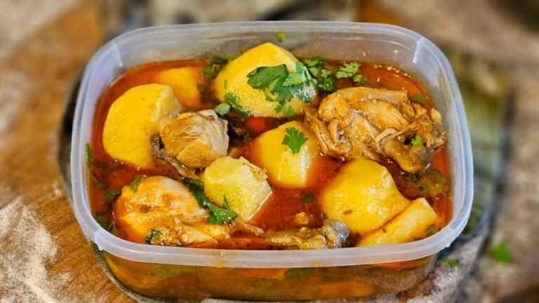 Brazilian Chicken with Okra Stew