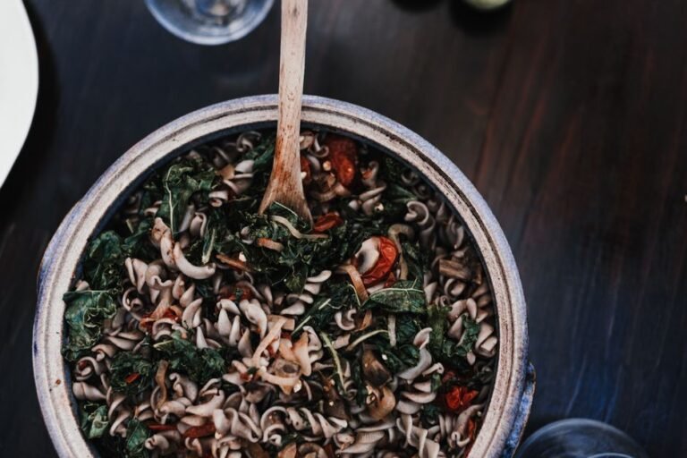 Buckwheat Pasta with Savoy Cabbage, Potatoes, and Brown Butter-Sage Sauce