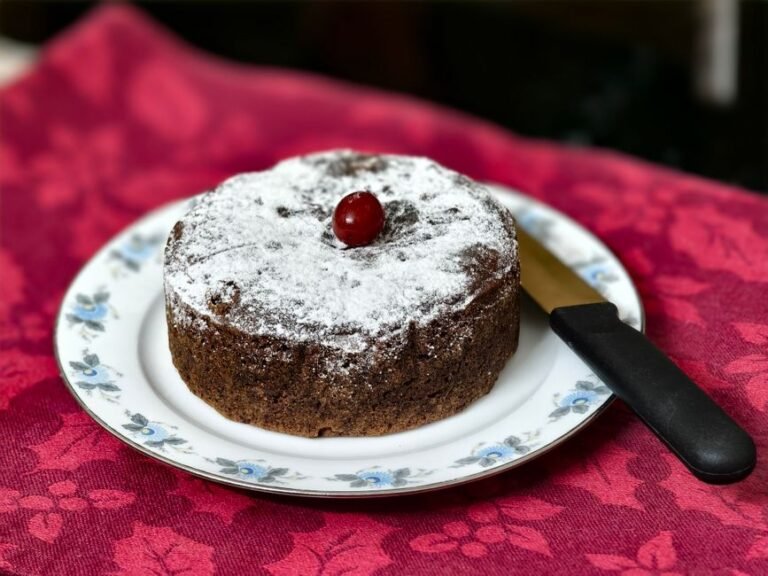 Capri-Style Chocolate Almond Flourless Cake
