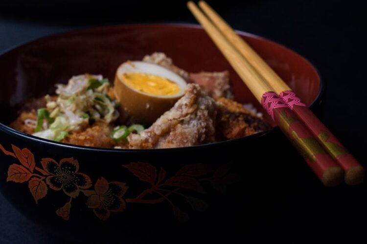 Chicken Teriyaki Donburi with Sesame Spinach and Soft-Boiled Egg