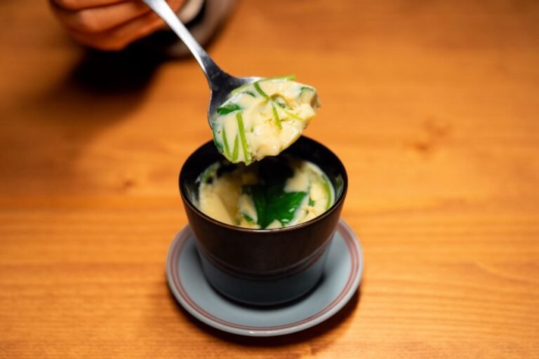 Chinese Steamed Egg Custard