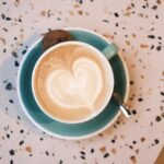 Classic Australian Flat White Coffee