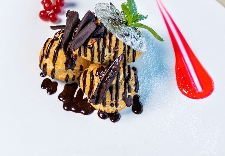 Classic French Chocolate Profiteroles