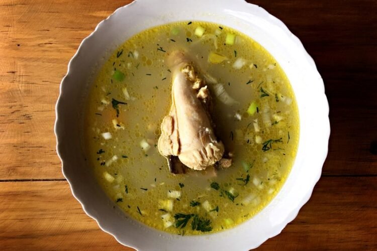 Classic French Poached Chicken with Garden Vegetables