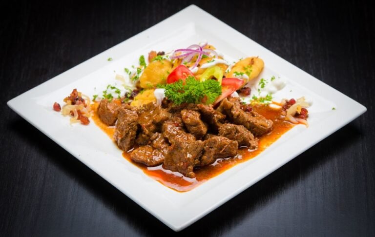 Classic French Veal Stew in White Sauce