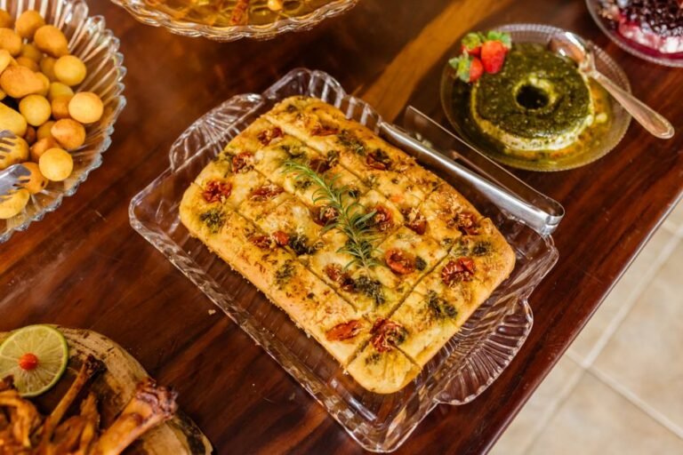 Classic Genoese-Style Focaccia with Olive Oil and Sea Salt