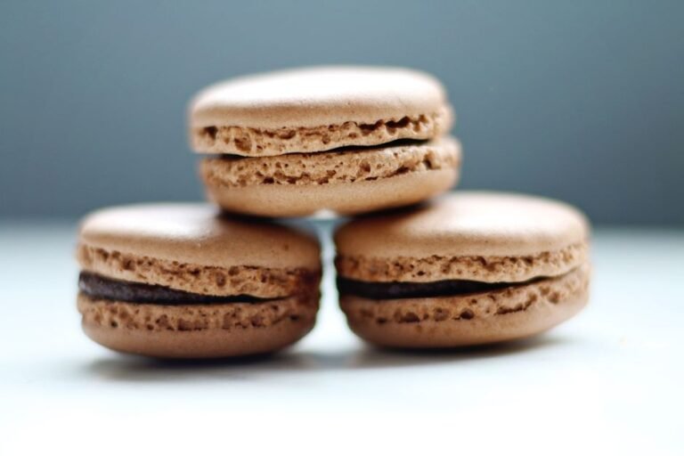 Classic Parisian Macarons with Chocolate Ganache
