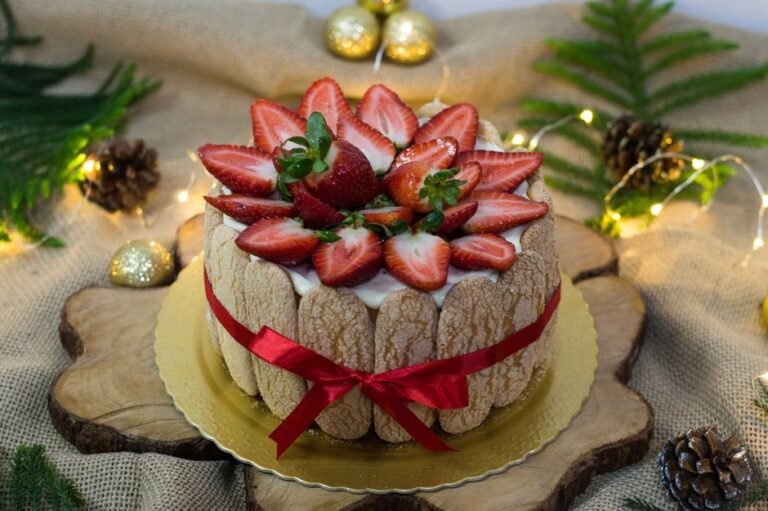 Classic Strawberry Charlotte