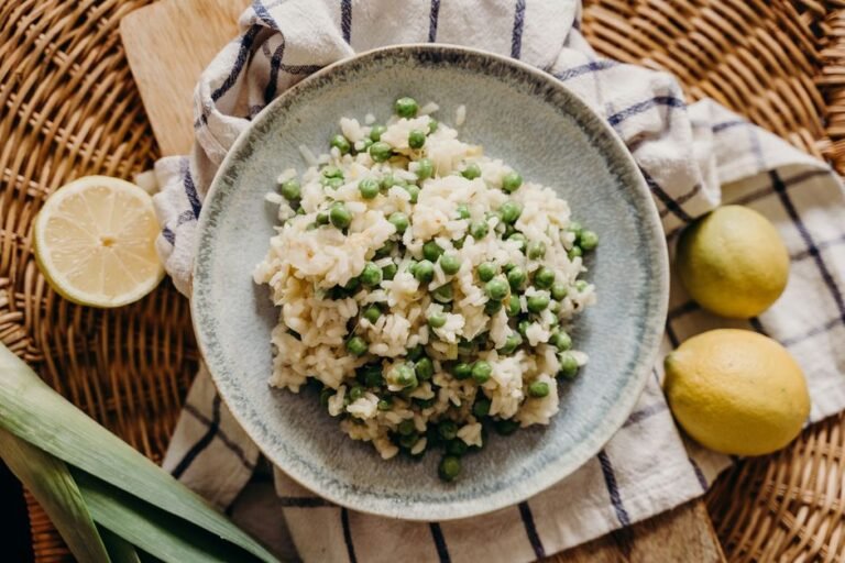 Creamy Italian Lemon Risotto