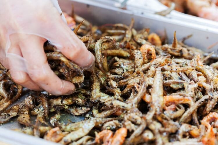 Crispy Fried Sambaza Lake Fish