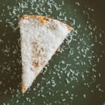 Egyptian Coconut Semolina Cake with Almonds