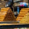 Egyptian Flaky Layered Pastry with Sweet Hot Milk