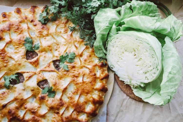 Egyptian Goulash Spinach Pie