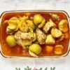 Ethiopian Mild Yellow Chicken Stew with Hard-Boiled Eggs
