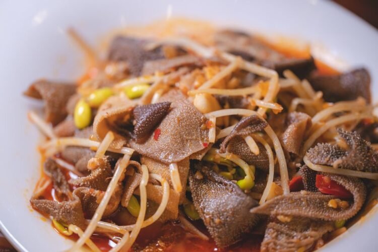 Ethiopian Spiced Tripe and Liver Stir-Fry