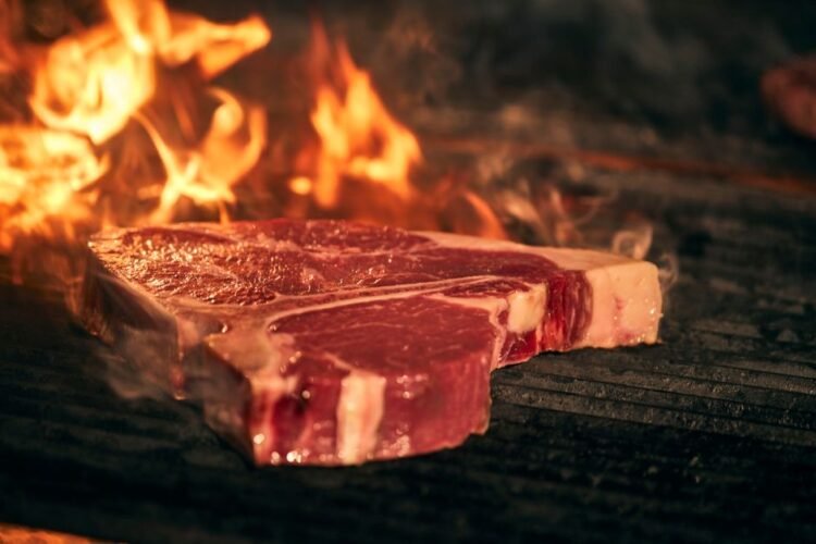 Florentine-Style Grilled T-Bone Steak