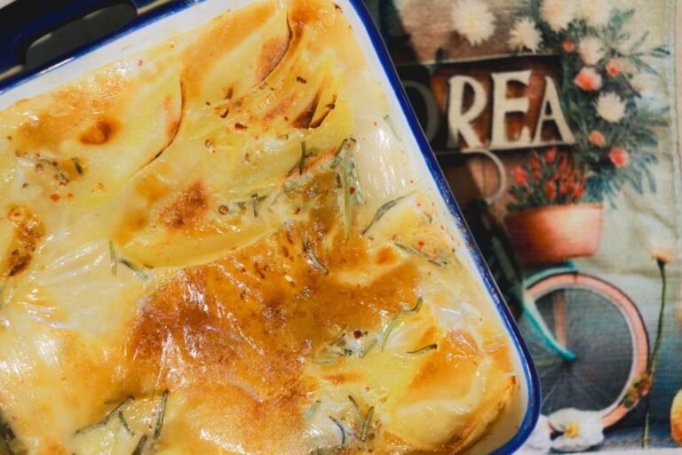 French Sea Scallop Gratin with White Wine and Gruyère