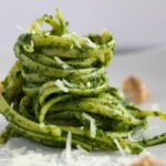 Genoese Basil Pesto Pasta with Linguine