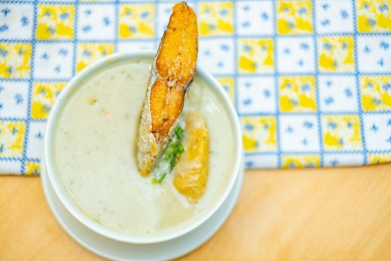 Ghanaian Okra Soup with Smoked Fish and Goat Meat