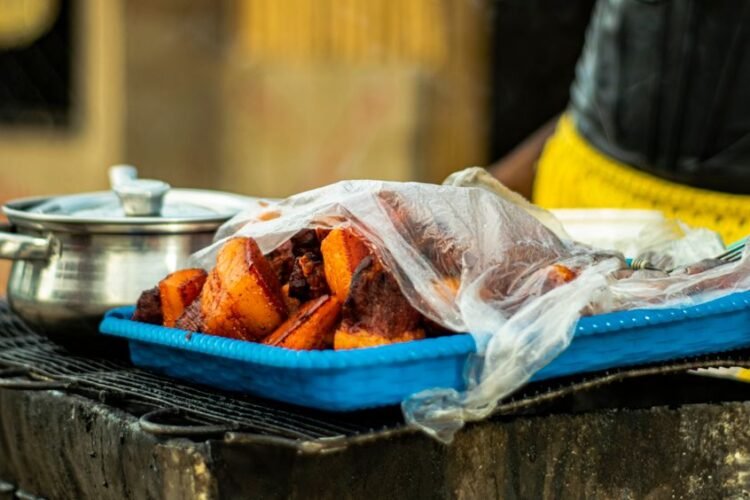 Ghanaian Tomato Yam Pottage