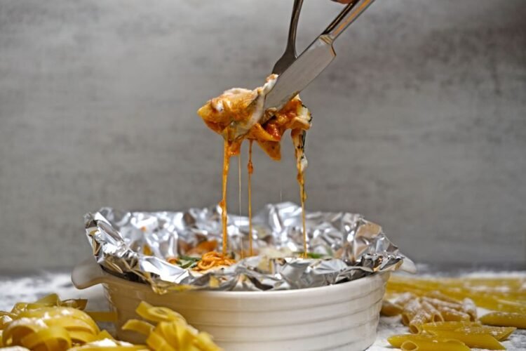 Greek Baked Orzo with Lamb