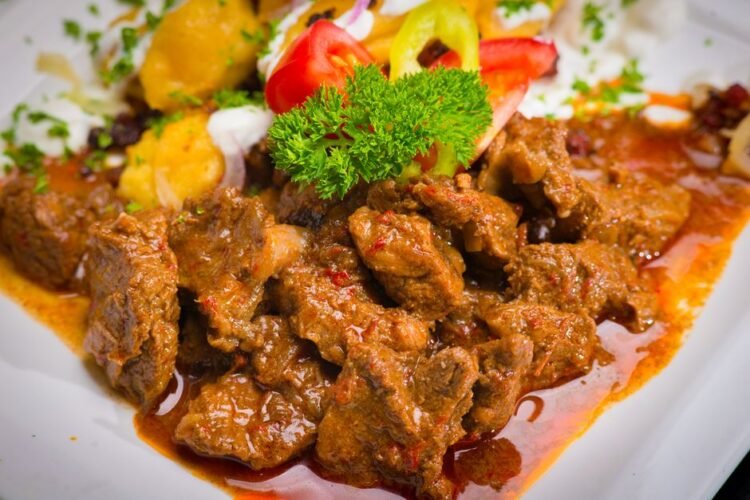 Greek Beef Stew with Pearl Onions