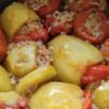 Greek-Style Stuffed Tomatoes and Peppers