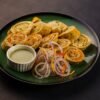 Gujarati Rolled Chickpea Flour Snack with Mustard Tempering