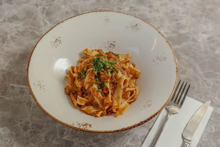 Hand-Cut Pasta with Wild Boar Ragù