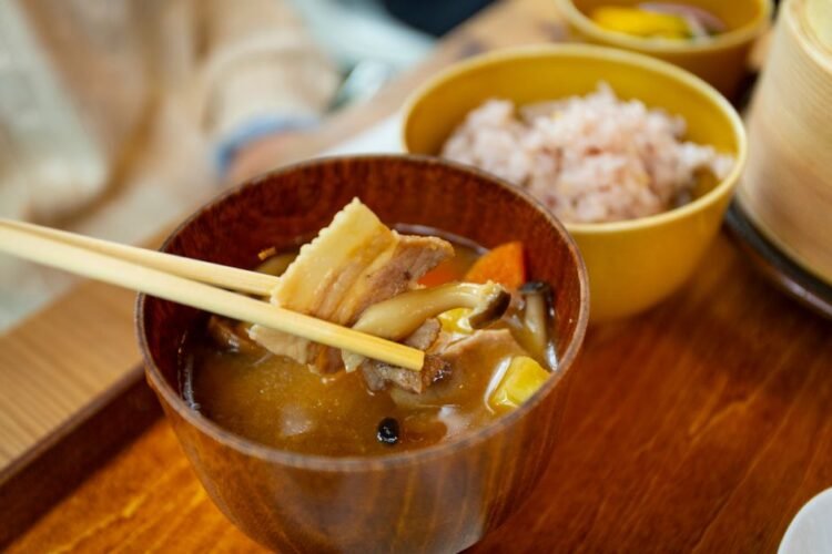 Hearty Pork and Vegetable Miso Soup