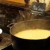 Hot Pot Udon Noodles with Tempura and Egg