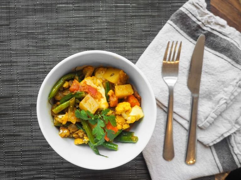 Indian-Style Potato and Cauliflower Curry