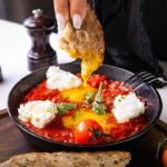 Israeli Shakshuka with Bell Peppers