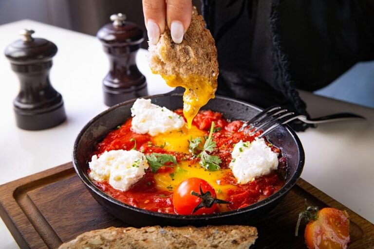 Israeli Shakshuka with Bell Peppers