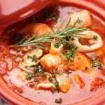 Italian Braised Cuttlefish with Peas