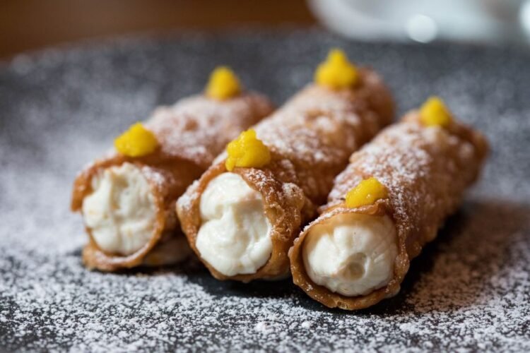 Italian Cream-Filled Cornetto Pastries