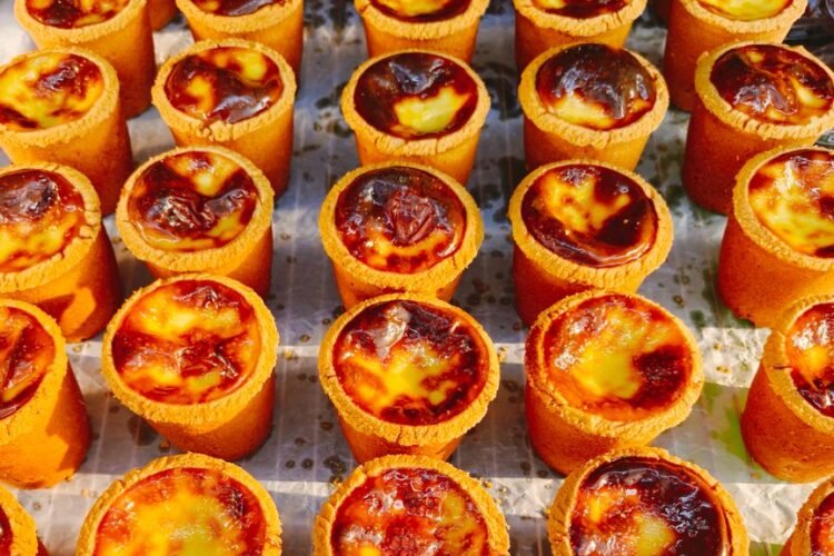 Italian Grandmother's Pine Nut Custard Tart