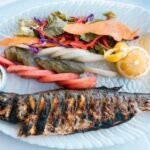 Italian Oven-Baked Sea Bass with Vegetables