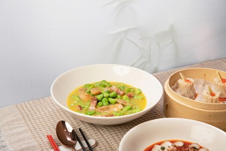 Jamaican Gungo Peas Soup with Salted Pig's Tail