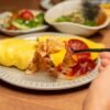 Japanese Chicken Omelette Rice